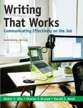 book Writing That Works - Communicate Effectively on the Job (13th Edition) (Properly Bookmarked)