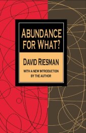 book Abundance for What?