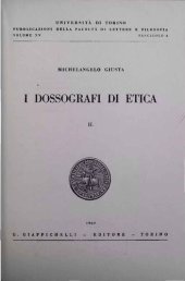 book I dossografi di etica