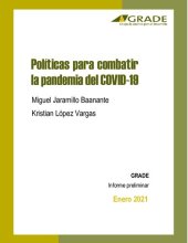 book Políticas para combatir la pandemia del covid-19