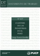 book Clusters de las industrias en el Perú