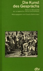 book Die Kunst des Gesprächs : Texte zur geschichte der europäischen konversationstheorie