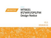 book MT6631 BT/WiFi/GPS/FM Design Notice