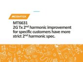 book MT6631 2G Tx 2nd harmonic improvement