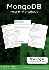 book MongoDB® Notes for Professionals book