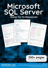 book Microsoft® SQL Server® Notes for Professionals book