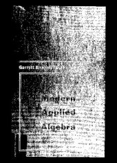 book Modern Applied Algebra