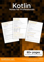 book Kotlin® Notes for Professionals book