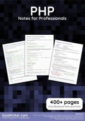 book PHP Notes for Professionals book