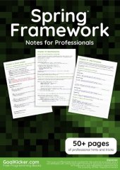 book Spring® Framework Notes for Professionals book