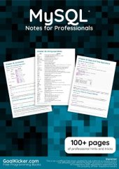 book MySQL® Notes for Professionals book