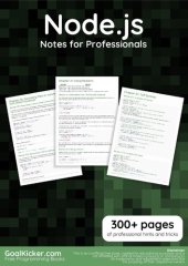 book Node.js Notes for Professionals book