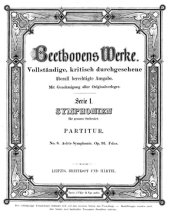 book Achte Sinfonie op. 93 F-Dur : Partitur