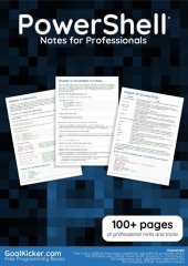 book PowerShell® Notes for Professionals book