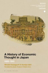 book A History of Economic Thought in Japan: 1600 - 1945