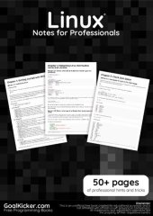 book Linux® commands Notes for Professionals book