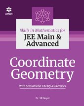 book Skills in Mathematics Coordinate Geometry for JEE Main and Advanced