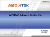 book MT6620 WiFi MAC Address Application