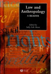 book Law and Anthropology: a reader