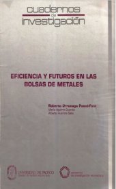 book Eficiencia y futuros en las bolsas de metales