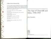 book The Age of Churchill & Eden 1940-1957