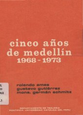 book Cinco años de Medellín 1968-1973