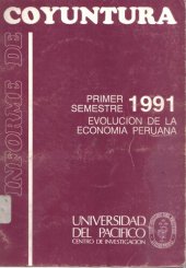 book Primer semestre 1991 : Evolución de la economía peruana