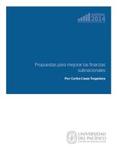 book Propuestas para mejorar las finanzas subnacionales