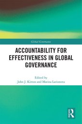 book Accountability for Effectiveness in Global Summit Governance