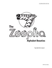 book The Zoopha Alphabet Beasties: Animal Characters from Aa to Zz – Colouring Book Edition