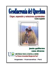 book Geodiacronía del quechua. Origen, expansión y variaciones supralectales