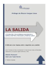 book La salida o la solución a los problemas económicos y políticos del Perú, Venezuela y América Latina. El ABC para crear riqueza, orden y seguridad, paz y justicia