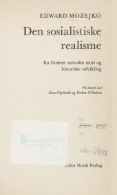 book Den sosialistiske realisme