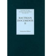 book Bactrian documents from Northern Afghanistan. II Letters and Buddhist texts