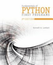 book Fundamentals of Python: First Programs