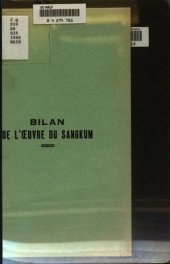 book Bilan de l’œuvre du Sangkum