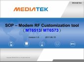 book Modem RF Customization tool (MT6513/MT6573)