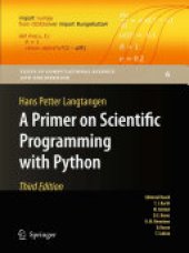 book A Primer on Scientific Programming with Python