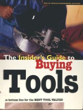 book The Insiders Guide to Buying Tools: The Bottom Line for the Best Tool Values