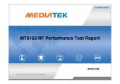 book MT6162 RF Performance Test Report