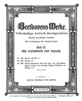 book Sonate No. 10 für Pianoforte und Violine