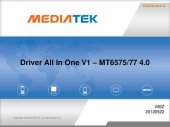 book MT6575/77 ICS Infrastructure (Driver All In One)