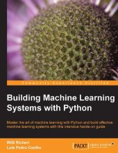 book Building Machine Learning Systems with Python