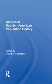 book Studies in Spanish-American Population History