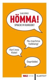 book Hömma! Sprache im Ruhrgebiet