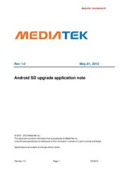 book Android SD upgrade application note