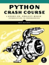 book Python Crash Course: A Hands-On, Project-Based Introduction to Programming