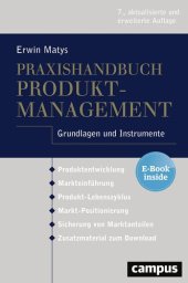 book Praxishandbuch Produktmanagement: Grundlagen und Instrumente