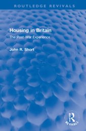 book Housing in Britain: The Post-War Experience