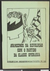 book Avancemos na revolução com o Partido da Classe Operária